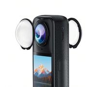 Per Insta360 X5 PULUZ Copertura protettiva standard in plastica per lente girevole (trasparente) PC