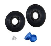 Per Insta360 X6 Kit Ricambio Lenti - Nero 8x7x3cm ABS + Materiale Vetro
