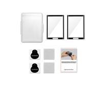 Per Insta360X3 Pellicola nel Vetro Temperato HD Proteggi Schermo 2 Pezzi Protezioni per Pellicole Protettive Curve Accessori