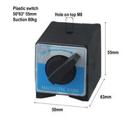 Per Installazione E Rimozione Base Misuratore Magnetico Super Forte Magnete 80KG