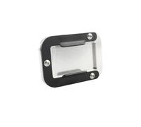 Per INTERCEPTOR 650 2018-2025 Per CONTINENTAL 650 GT 650 2019-2025 Per Bear 650 2025-2026 Cavalletto Laterale Cavalletto Estensione Ingranditore Pad Piastra Cavalletto Laterale(Silver)