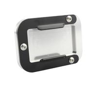 Per INTERCEPTOR 650 2018-2025 Per CONTINENTAL GT650 2019-2025 Per Bear 650 2025-2026 Piastra Di Estensione Per Cavalletto Laterale QAQMHVCVB(Argento)