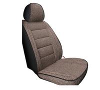 Per Interni Camion SUV Furgone Quattro Stagioni Coprisedile Auto Protezione Lino Anteriore O Posteriore Cuscino Schienale Tappetino Protezioni Per Sedili(1 brown full set)