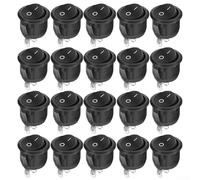 Per interruttore a levetta Bundle 20 pz 12V On Off 2 Pin Interruttore a bilanciere per auto lampada barca RV sistemi di gestione dell'alimentazione