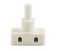 per interruttore a pulsante 2A 250V ABS autobloccante per installazione lampa