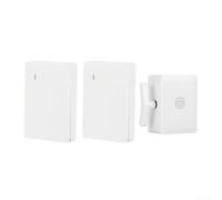 per interruttore ABS per Luci per casa per interruttore ABS | Controllo remoto RF, accendi/spegni luci da distanza, per ideale per comodità notturna, nessun cablaggio