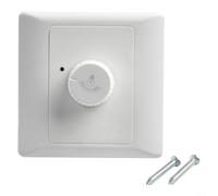 Per interruttore dimmer montato per lampade dimmerabili con controllo di regolazione dello sfarfallio fluido supporta capacità di carico fino a 1000 W per un uso flessibile