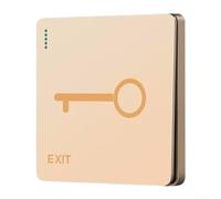 per interruttore Doppia Funzione Campanello PC Ignifugo per(gold) | Reset , doppia funzione campanello, installazione rapida, per hotel e residenze