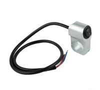 per interruttore Fendinebbia per moto 22mm per facile Installazione(Silver) | LED integrato al buio, impermeabile IP65, resistenza acqua e per nebbia, per sicuro guida notturna