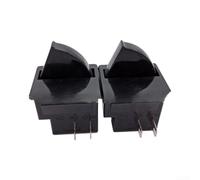 per interruttore Frigo 250V per 6a 2 Pulsante per interruttore | 2 , 250V per 6a, contatti ottone, plastica robusta, lunga durata