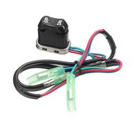 per interruttore Inclinazione Power Trim Spinner Accessori Auto Nero Raccordi