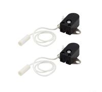 per interruttore Luce PC Lega per calore per interruttore Luce(A-2PCS) | Meccanismo rotante fluido, accensione spegnimento per facile, design ergonomico, per ideale per lampade da comodino