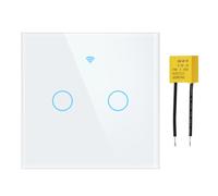 per interruttore Luce Smart Home 2 con Controllo Touch WiFi e Funzione Rag