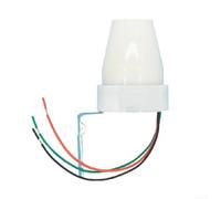 per interruttore Luce Stradale 10A Accensione Automatica per | Attivazione automatica all'imbrunire, spegnimento all'alba, 10A 220V, plastica robusta, per ideale esterni
