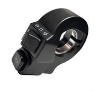 per interruttore Luci Bici 12-72V per cavo 1.6m per interruttore | IPX4 waterproof, fits 22.2mm handlebar, per durable PP TPR material, easy install, e-bike scooter use
