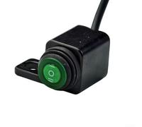 per interruttore per moto 3 Posizioni 48cm Cavo per interruttore | Lega alluminio leggera, pulsante per verde, 3 posizioni, impermeabile IP67, uso esterno moto