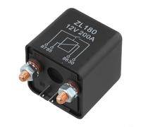 per interruttore per relè 200A 4 Pin per Impianto Audio Auto | Capacità 200A, 4 terminali, 12V DC, per camion e barche, installazione rapida