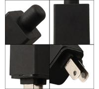 per interruttore sedile 2 pin ABS nero PLG-013 GY20157 per uso industriale
