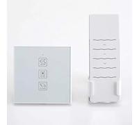 per interruttore Tattile Doppio Canale 86x86mm per Tapparelle | Doppio canale indipendente, controllo simultaneo due motori, uscita stabile DC24V, per tapparelle elettriche