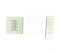 per interruttore Tattile Doppio Canale 86x86mm per Tapparelle | Doppio canale indipendente, controllo simultaneo due motori, uscita stabile DC24V, per tapparelle elettriche