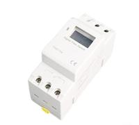 Per interruttore timer digitale montato su guida DIN, opzione di programmazione LCD facile da usare disponibile in un design efficiente