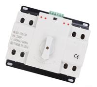 per interruttore Trasferimento 2P 220V per Solare per interruttore(32A) | Passaggio fonte A a B, indicatore LED rosso/verde, tempo commutazione ≤2s, per ideale emergenza
