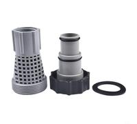 per intex 25007 Adattatore per pompa a sabbia per pompe di filtro per piscina fuori terra Adattatore per tubo di conversione Collegamento filettato Parti del sistema di acqua salata