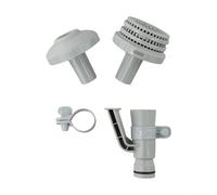 Per Intex 25022E - Supporto per tubo flessibile da 3,2 cm, compatibile con filtro piscina e configurazione della circolazione dell'acqua