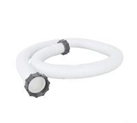 Per Intex 29060E Tubo accessorio per piscine con lati morbidi, tubo di ricambio per pompa da piscina da 159 pollici e set di dadi, diametro 1,5 pollici compatibile con pompe filtranti da 1.500 GPH