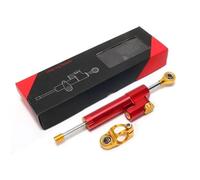 Per Inxing V7 V5 Moto Ammortizzatore Di Sterzo Direzionale Universale Regolabile Staffa Per Ammortizzatore Di Sterzo Direzionale Per Scooter Dello Sterzo(Red yallow)
