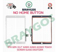 Per IPAD 9th Gen 10.2 " A2602 A2604 A2603 Touch Screen Vetro Digitizer Bianco