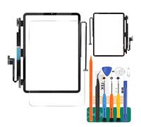 Per iPad Pro 11 2018 1st Touch Screen Sostituzione A2013 A1934 A1980 Digitizer 2020 2nd A2068 A2230 A2231 A2228 Kit di lenti in vetro pannello sensore (Pro 11 1st 2018 nero)