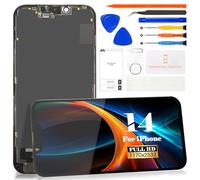 Per iPhone 14 Display LCD Per iPhone 14 Sostituzione Dello Schermo Per iPhone 14 Digitizer Assembly A2882, A2649, A2881, A2884, A2883 Kit di Riparazione (nero)