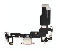 Per iPhone 15 Plus Cavo flessibile porta di ricarica originale (rosa)
