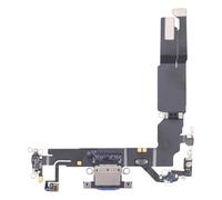 Per iPhone 16 Cavo flessibile porta di ricarica originale (blu)