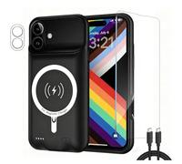 per iPhone 17 Custodia Batteria Esterna Portatile 10.000 mAh Custodia Protettiva per Cellulare con Batteria Ricaricabile