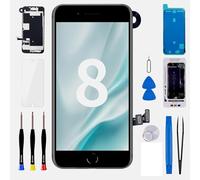 per iPhone 8 Sostituzione dello schermo con tasto Home 4.7 pollici Nero per iPhone SE 2nd 2020 Sostituzione dello schermo