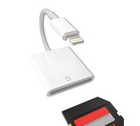 per iPhone Lettore di schede SD Memory Lightning a Adattatore per fotocamera Compatibile per iPad 13 12 11 Pro Max X Xs Xr 8 7 6 Plus 6s Se Air Mini Accessori Adaptador Phone Camera Viewer per Apple