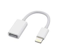 per iPhone OTG Adattatore Dongle USB Femmina a Lightning Cavo Maschio per Apple per iPad Air 14 13 11 12 Pro Max Mini X Xs 8 7Plus Se Lettore di Schede Fotocamera Flash Drive Mouse Hub Tastiera MIDI U