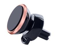 Per IPhone Universal RYRA 1PC Supporto Magnetico Girevole A 360° Per Telefono GPS Auto Magnetico Bocchetta Dell'aria Telefono Auto Porta Cellulare Auto(Rose gold)