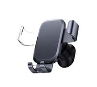 Per Iphone Universale Realme Moile Telefono Baseus Metallo Auto Telefono Supporto Gravità Telefono Stand Aria Sfiato Supporto Auto(Black)