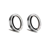 Per Iphone16/16plus Fotocamera di Lusso Protettore Metallo G0g7 Lens Lens Vetro Temperato