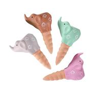 per irrigazione piante da esterno, autoirriganti,Dispositivi l'irrigazione delle a forma di elefante - Dispositivi 4 pezzi, punte autoir