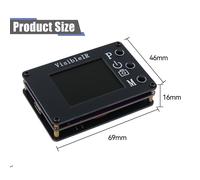 Per ispezione domestica VisibleIR B18 batteria ricaricabile da incasso 55° X 35