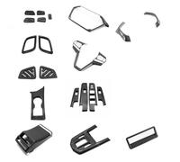 Per Isuzu Per D-MAX 2021 2022 2023 - Rivestimento Adesivo Decorativo Per Pannello Console Centrale E Leva Del Cambio Auto Linee degli interni dell'auto(Full)