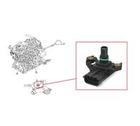 Per Isuzu Pick Up D-Max TFS86TT Presa D'Aria Turbo Pressione Sensore Map (2011