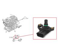 Per Isuzu / Rodeo TFS86 2.5TD Presa D'Aria Turbo Pressione Sensore Map (