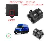 PER IVECO DAILY 2019- INTERRUTTORE ALZAVETRI ELETTRICI PULSANTIERA ALZACRISTALLI