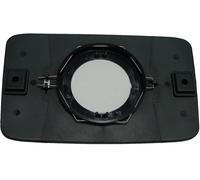 PER IVECO DAILY DAL 1991>1999 VETRO+PIASTRA SX CROMATO PER RETROVISORE