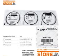 PER IVECO EUROTECH CITYCLASS EUROTRAKKER KIT FASCE PISTONE ORIGINALE 2991522